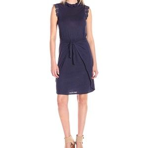 NWT Rebecca Taylor | Crochet Jersey Dress